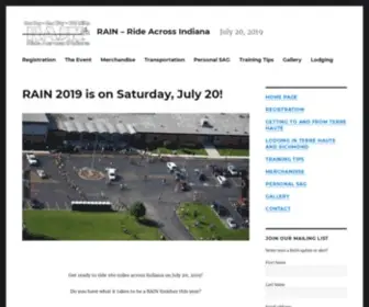 Rainride.org(Ride Across Indiana) Screenshot