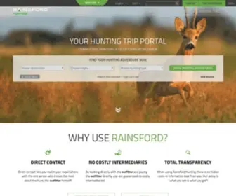 Rainsfordhunting.com(Her flytter snart en ny kunde ind) Screenshot