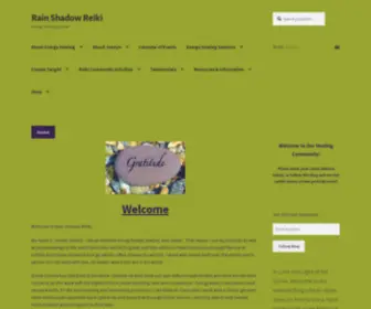 Rainshadowreiki.com(Energy Healing Center) Screenshot