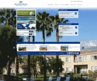 Raintreevacationclub.com(Raintree Vacation Club) Screenshot