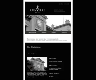 Rainvilleetfreres.com(Maçonnerie) Screenshot