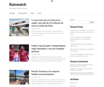 Rainwatch.ca(Actualización diaria de noticias) Screenshot