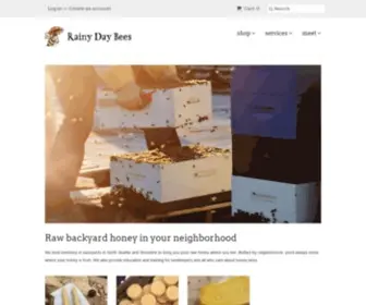 Rainydaybees.com(Rainy Day Bees) Screenshot