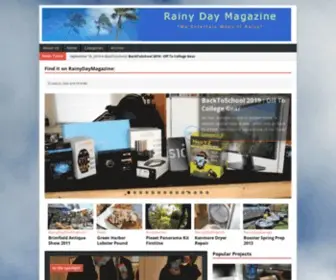 Rainydaymagazine.com(We Entertain When It Rains) Screenshot
