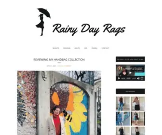 Rainydayrags.com(Rainy Day Rags) Screenshot