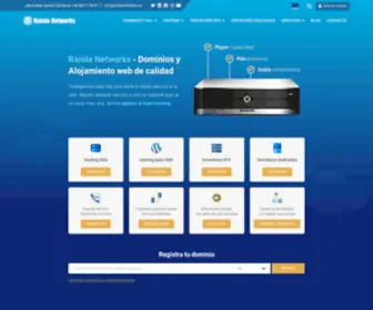 Raiolanetworks.es(Raiola Networks) Screenshot