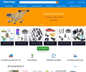 Raipurshop.com(Shopping Website for Raipur (Chhattisgarh)) Screenshot