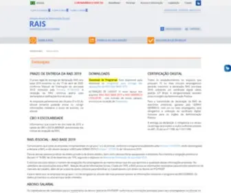 Rais.gov.br(RAIS 2018) Screenshot