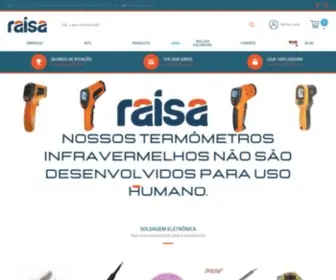 Raisa.com.br(Soldagem eletrônica) Screenshot