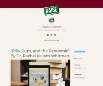 Raisecenter.blog(For Transition) Screenshot