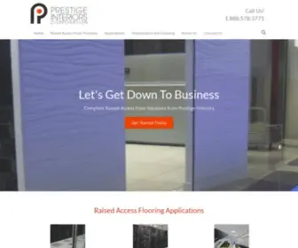 Raisedaccessfloors.com(Commercial Access Floor Systems) Screenshot