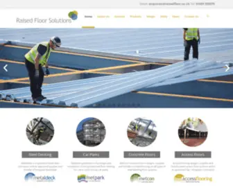 Raisedfloor.co.uk(Specialist Raised Access Floor Systems & Composite Metal Decking) Screenshot