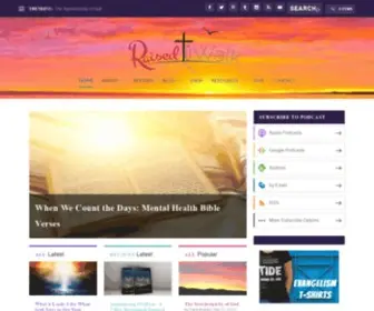 Raisedtowalk.org(Christian Blog) Screenshot