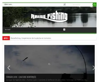 Raisefishing.com(L'expérience de la pêche) Screenshot