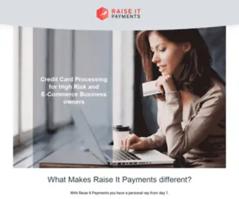 Raiseitpayments.com(Raise IT Payments) Screenshot