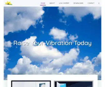 Raiseyourvibrationtoday.com(Raise Your Vibration TODAY) Screenshot