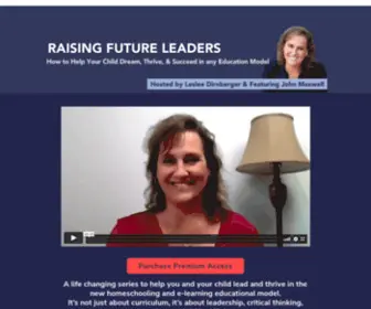 Raisingfutureleaderssummit.com(Be the parent) Screenshot