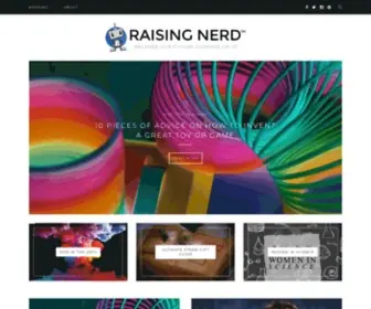 Raisingnerd.com(Raising Nerd) Screenshot