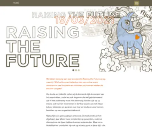 Raisingthefuture.nl(Raising the Future) Screenshot