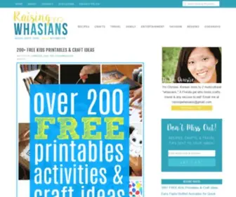 Raisingwhasians.com(Raising Whasians) Screenshot