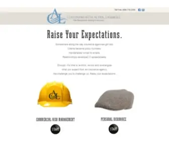 Raisingyourexpectations.com(Insurance, Risk Management & Bonding) Screenshot