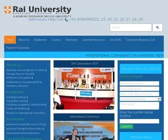 Raiuniversity.edu(Best Engineering) Screenshot