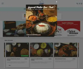 Raivatkitchen.com(Raivat Kitchen) Screenshot