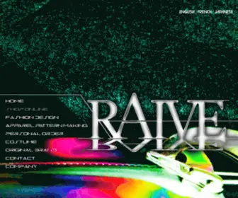 Raiveweb.com(RAIVE INC) Screenshot