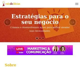 Raizdeideias.com.br(Agência Raiz de Ideias) Screenshot