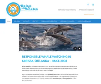 Rajaandthewhales.com(Raja & the Whales) Screenshot