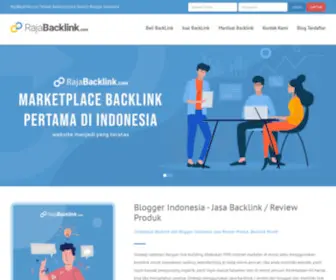 Rajabacklink.com(Jasa Backlink Murah dan Berkualitas) Screenshot