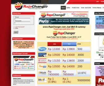 Rajachanger.com(Rajachanger) Screenshot