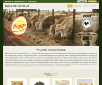 Rajafatandfeeds.net(Wholesale Animal Feed Supplements Supplier india) Screenshot