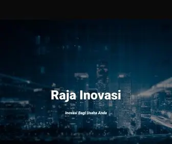 Rajainovasi.com(Design Agency) Screenshot