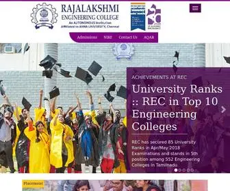 Rajalakshmi.org(Rajalakshmi Engineering College) Screenshot
