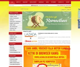 Rajamotoronline.com(Aksesoris Motor Online) Screenshot