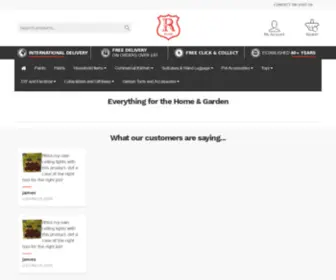 Rajanis.co.uk(Garden Furniture) Screenshot