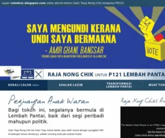 Rajanongchik.com(Raja Nong Chik) Screenshot