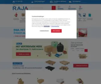 Rajapack.be(Uw B2B) Screenshot