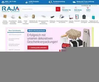 Rajapack.de(Kunststoffbehälter) Screenshot