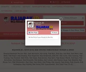 Rajarak.id(SITUS JUAL RAK ONLINE TERLENGKAP) Screenshot