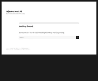 Rajaseo.web.id(Moto situs Anda bisa diletakkan di sini) Screenshot