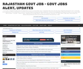 Rajasthangovtjob.in(Rajasthangovtjob) Screenshot