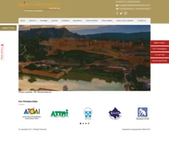 Rajasthanroutestrails.com(Rajasthan Routes Trails) Screenshot