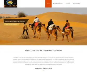 Rajasthantourismonline.com(Rajasthan Tourism) Screenshot