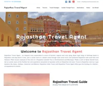 Rajasthantravelagent.com(Rajasthan Travel Agent) Screenshot