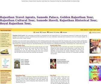 Rajasthantravelagents.com(Rajasthan Travel Agents) Screenshot