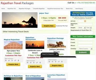 Rajasthantravelpackages.co.in(Rajasthan Tour Package) Screenshot