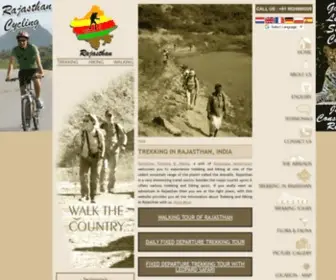 Rajasthantrekking.com(Rajasthan) Screenshot