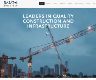 Rajatbuildtech.com(HOME) Screenshot